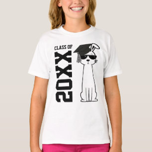 Camiseta de Graduada Cool Bunny