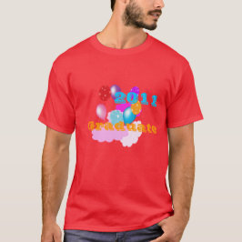 camiseta de graduado de 2011 balões e nuvens color