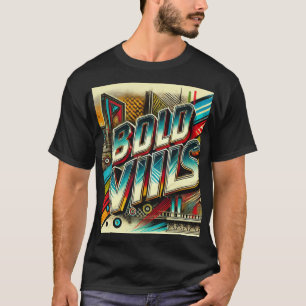 Camiseta de Grafite Urbano Bold Vibes