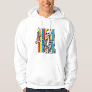 Camiseta de Gravura Vintage de Arco-Íris de Cervej