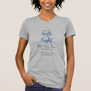 Camiseta de Grupo Cristão Personalizável