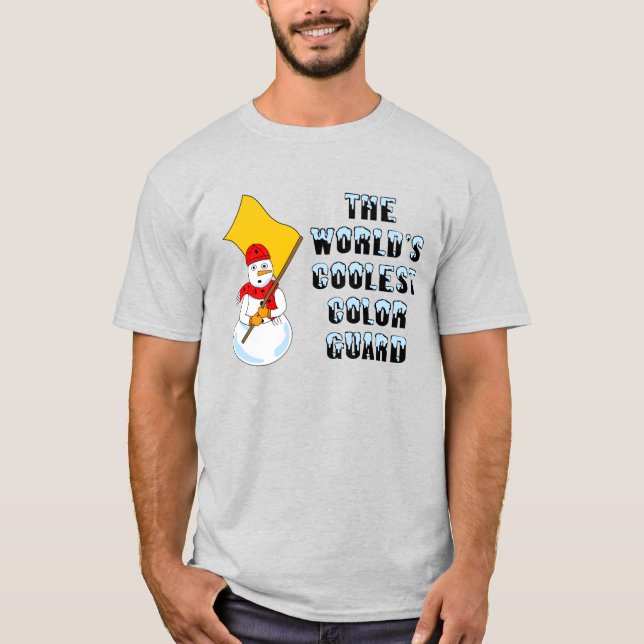 Camiseta de Guarda de cor mais legal do mundo (Frente)
