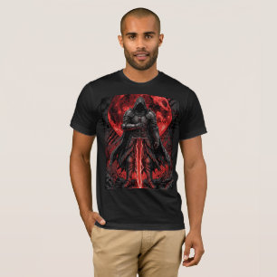 Camiseta de Guerreiro Sombra da Lua de Sangue