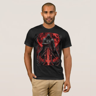 Camiseta de Guerreiro Sombra da Lua de Sangue