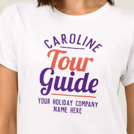 Camiseta de Guia de Turismo Local. Empresa de Turi
