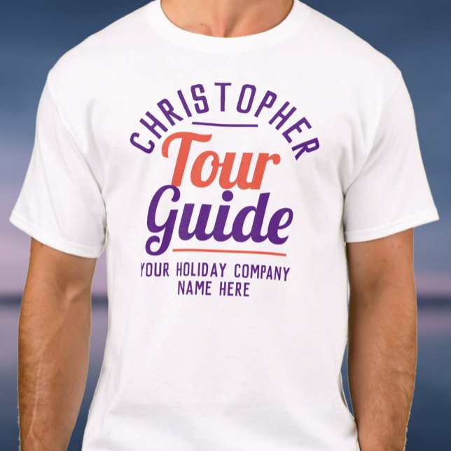 Camiseta de Guia Turístico (Criador carregado)