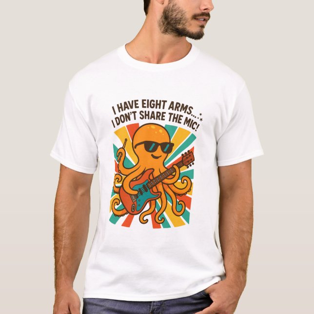 Camiseta de Guitarra de Polvo (Frente)