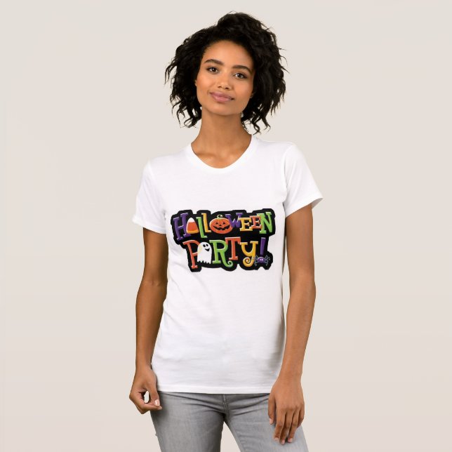 Camiseta de Halloween (Frente Completa)
