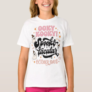 Camiseta de Halloween Assustadoramente Fofa para M
