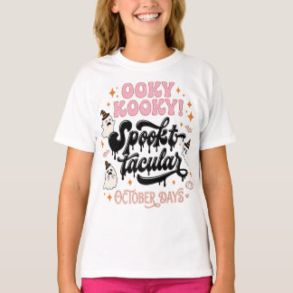 Camiseta de Halloween Assustadoramente Fofa para M