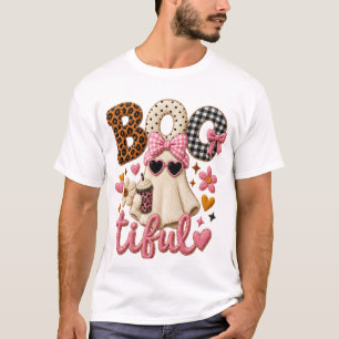 Camiseta de Halloween Boo-tiful Cute Ghost