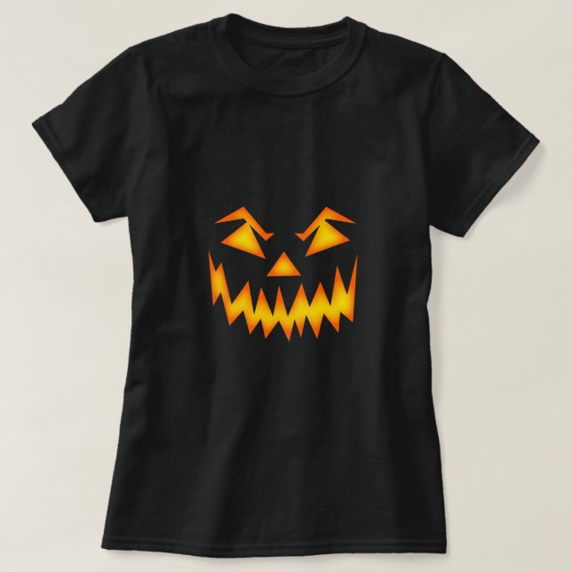 Camiseta de Halloween, camisa de halloween feminin (Frente do Design)