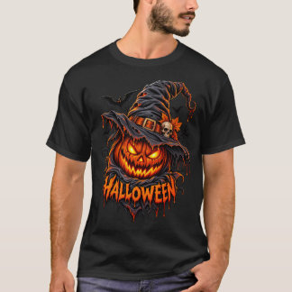 Camiseta de Halloween com Design Costas | Temporad