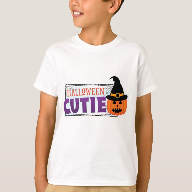Camiseta de Halloween Cutie (Frente)