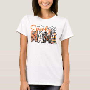 Camiseta de Halloween da Mamãe Assustadora