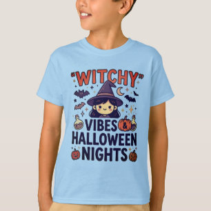 Camiseta de Halloween de Bruxa Fofa