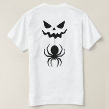 Camiseta de Halloween de Fantasma Fofo & Abóbora –