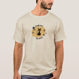 Camiseta de Halloween de Meados do Século 