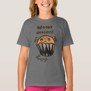 camiseta de Halloween de sobremesa assustadora