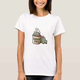 Camiseta de Halloween do Café do Cérebro de Combus