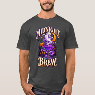 Camiseta de Halloween do Cocktail Fantasma da Cerv