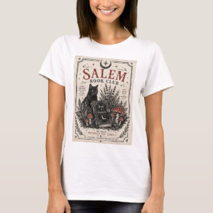 Camiseta de Halloween do Salem Book Club