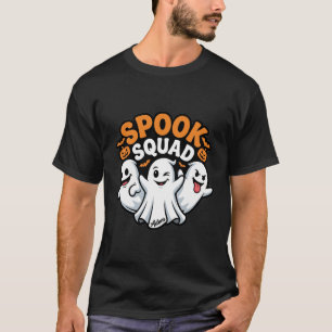 Camiseta de Halloween Fantasmas Fofos Spook Squad