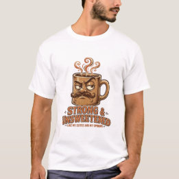 Camiseta de Halloween Forte e Sem Açúcar