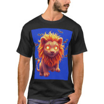 Camiseta de Halloween Ghost Lion para amantes de a