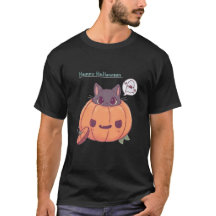 Camiseta de Halloween | Gráfico Assustador de Hall
