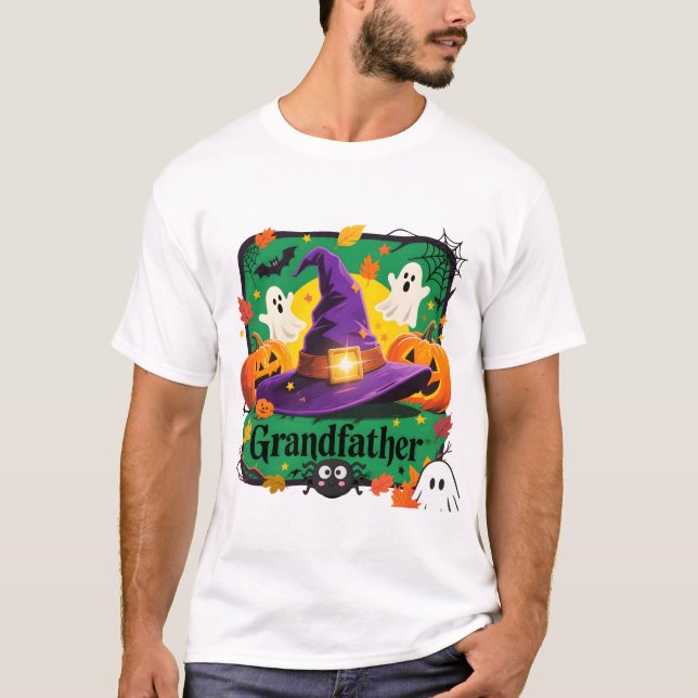 Camiseta de Halloween "Grandfather" (Frente)