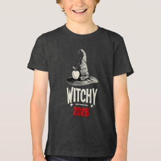 Camiseta de Halloween Infantil Bruxa Professora Fu