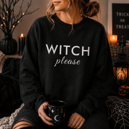 Camiseta de Halloween Modern Witch Please – Blusa 