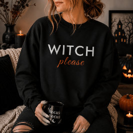Camiseta de Halloween Modern Witch Please – Blusa 