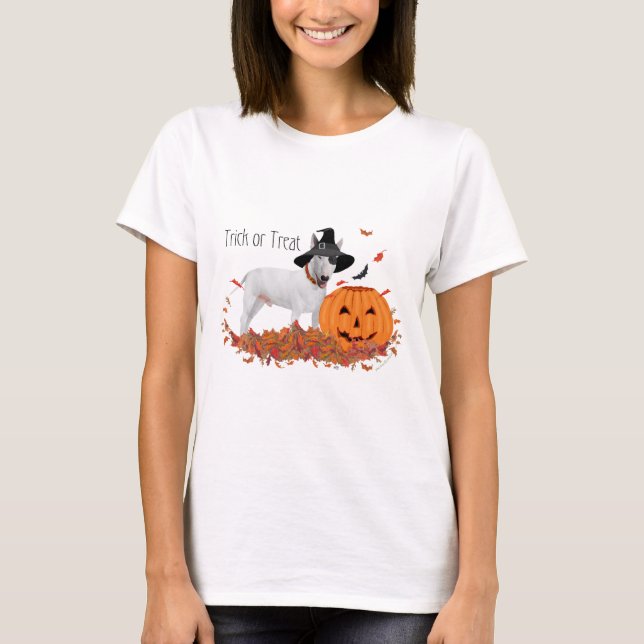 Camiseta de Halloween para Bull Terriers (Frente)