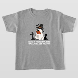 Camiseta de Halloween para Crianças – Feitiço de F