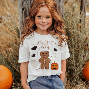 Camiseta de Halloween para crianças pequenas: Muit