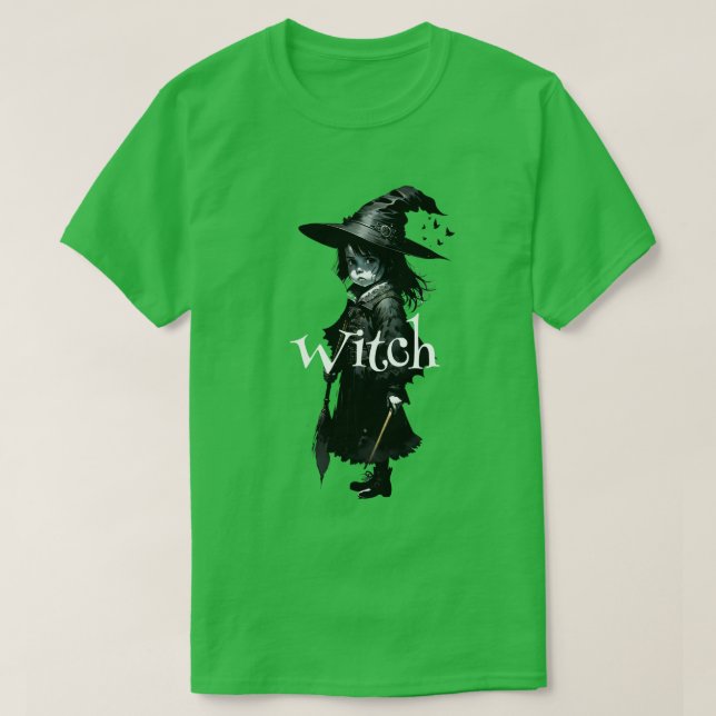 Camiseta de Halloween Witay (Frente do Design)