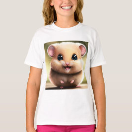 Camiseta de Hamster Bonito - Camisas Animais Bonit