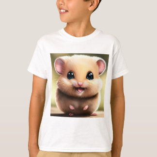 Camiseta de Hamster Bonito - Camisas Animais Bonit