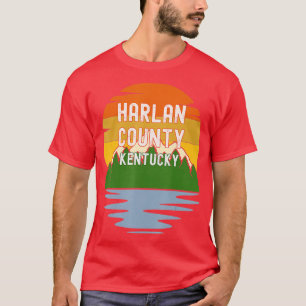 Camiseta De Harlan County Kentucky Vintage Sunset