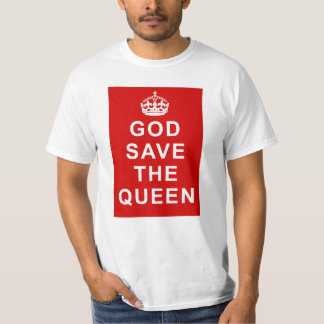 Camiseta de hino nacional do Reino Unido, as
