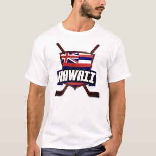 Camiseta de Hockey do Havaí com Nome e Número Impr