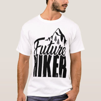 Camiseta de Homens em Caminho e Aventura no Exteri