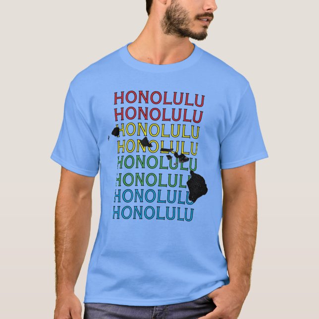 Camiseta de Honolulu  (Frente)