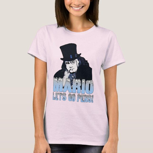 Camiseta de Hóquei Mário Penguin (Frente)