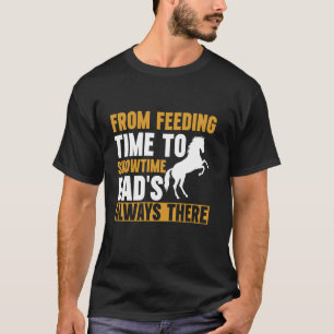 Camiseta De Hora da Alimentação para Showtime O Papai Está