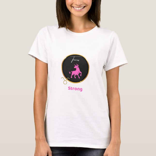Camiseta de Horóscopo de Touro (Frente)