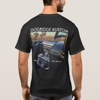 CAMISETA DE HOTROD. DOGRIDGE KUSTOMS