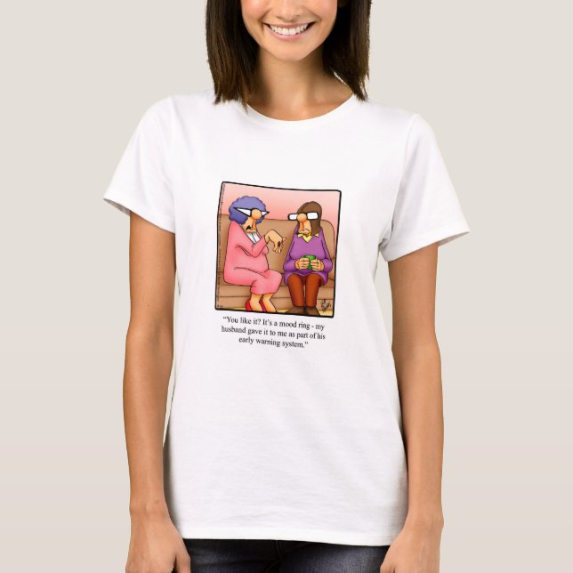 Camiseta De Humor casamento Para Ela (Frente)